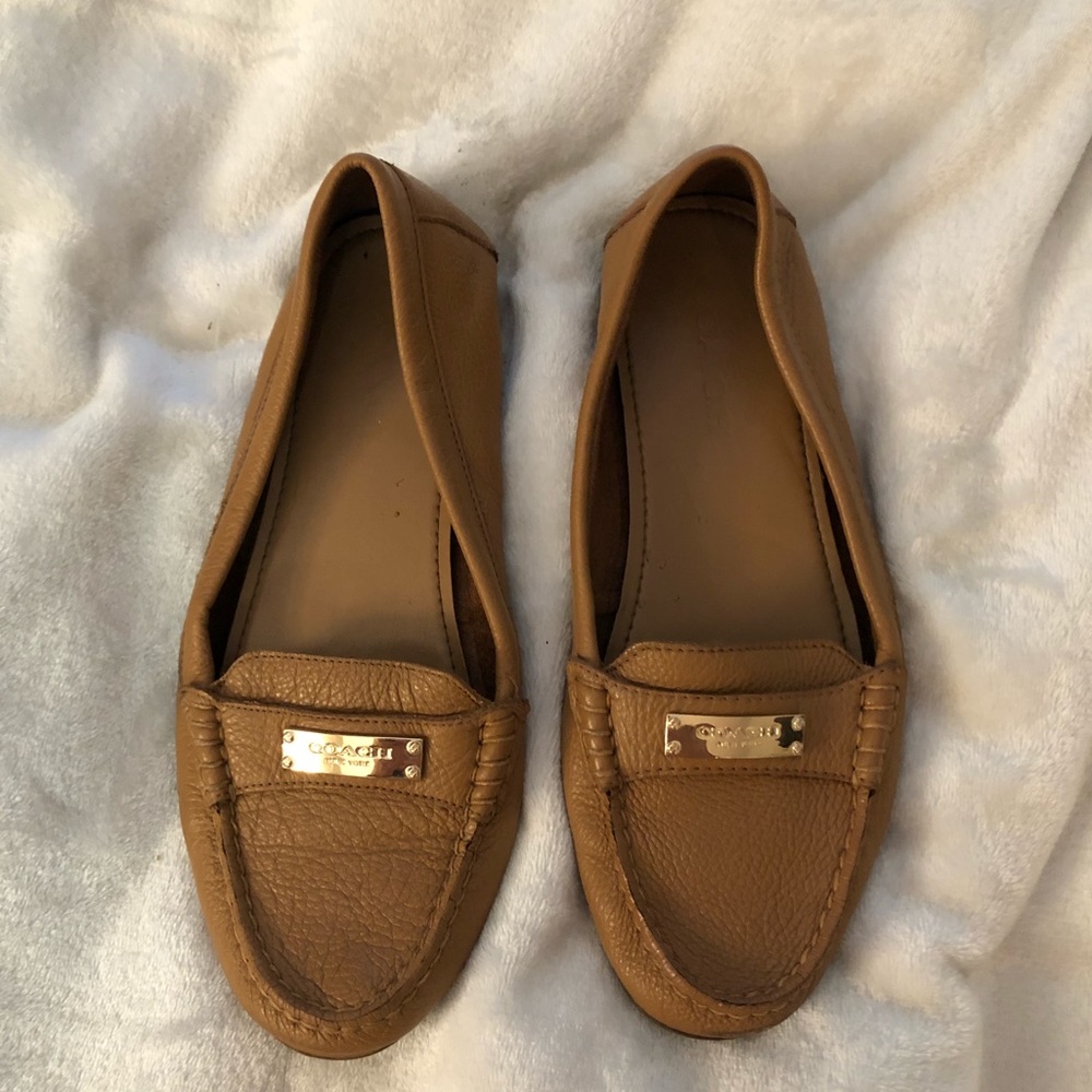 Coach Fredrica Soft Leather Loafers/Flats Size 8
